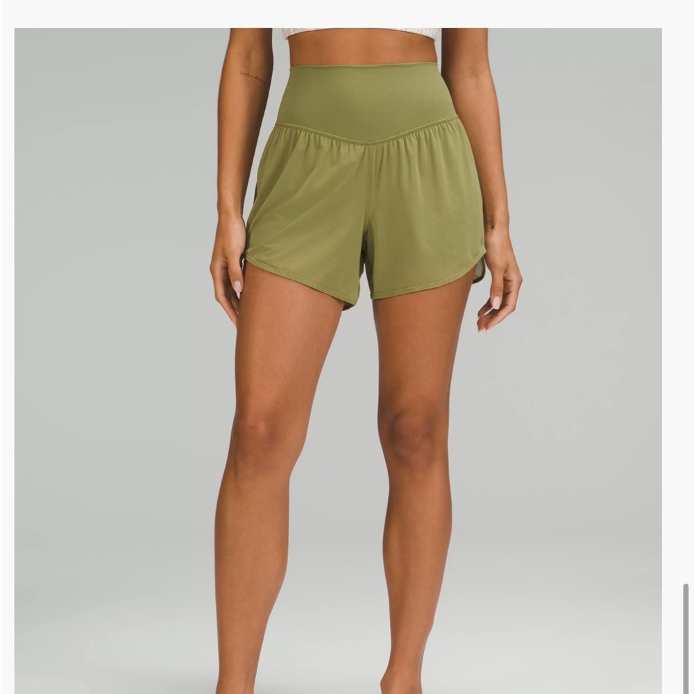 Lululemon Nulu and Mesh High Rise Yoga Short